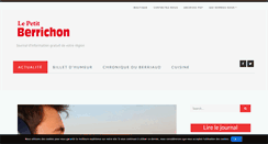 Desktop Screenshot of le-petit-berrichon.com